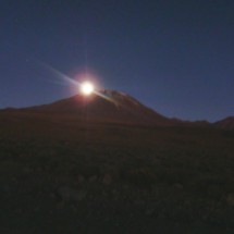 Moonrise over Lascar